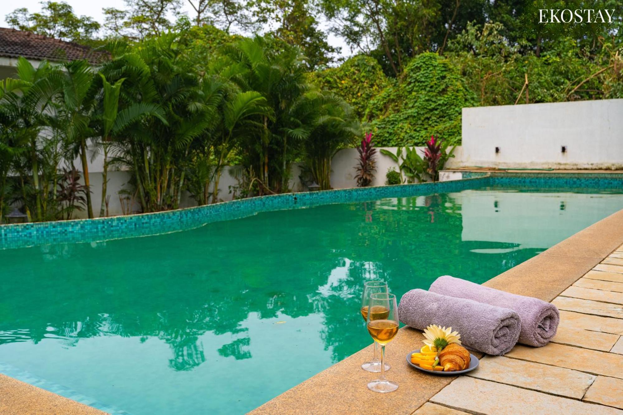 Eko Stay - Solace Villa I Charming Villa Close To Candolim Beach Eksteriør bilde