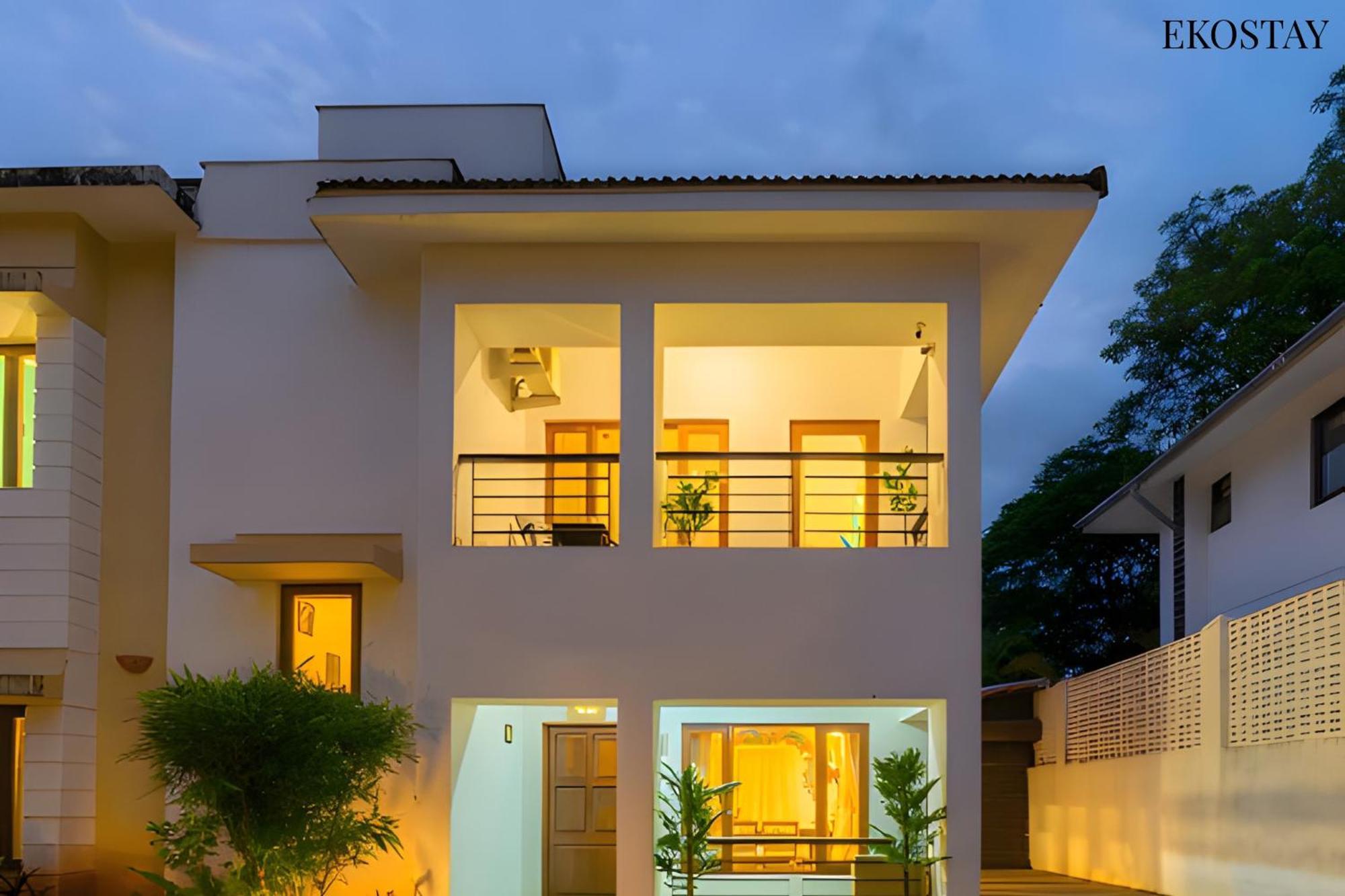 Eko Stay - Solace Villa I Charming Villa Close To Candolim Beach Eksteriør bilde