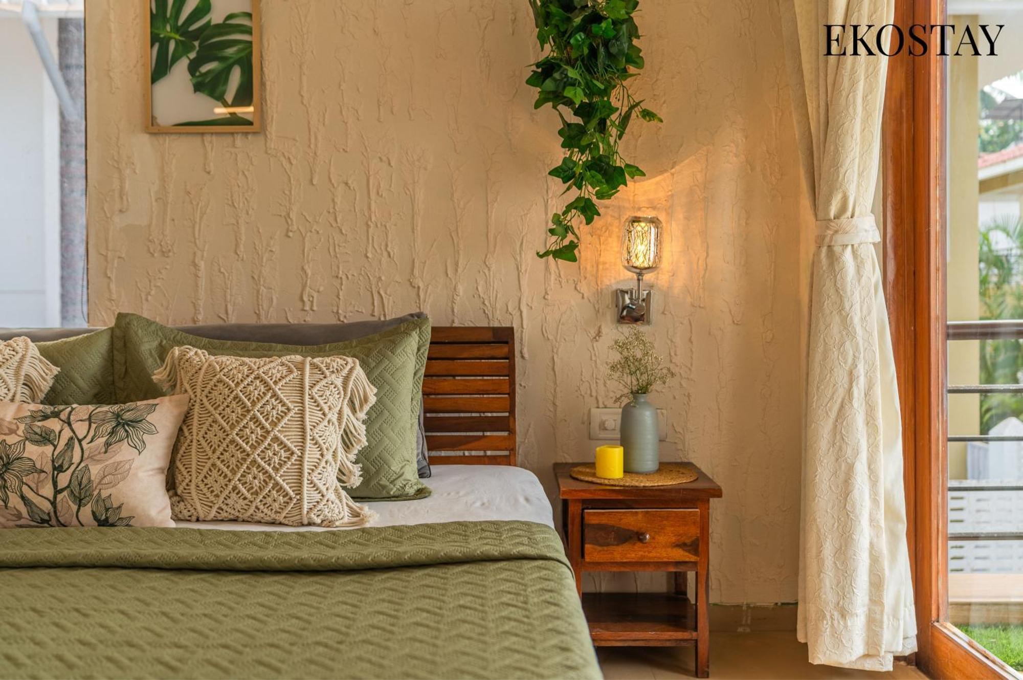 Eko Stay - Solace Villa I Charming Villa Close To Candolim Beach Eksteriør bilde