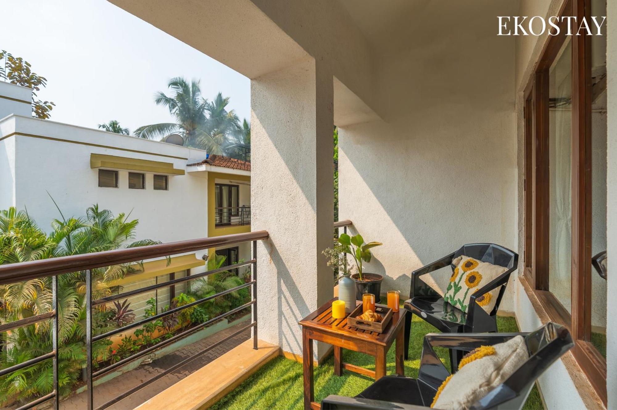 Eko Stay - Solace Villa I Charming Villa Close To Candolim Beach Eksteriør bilde