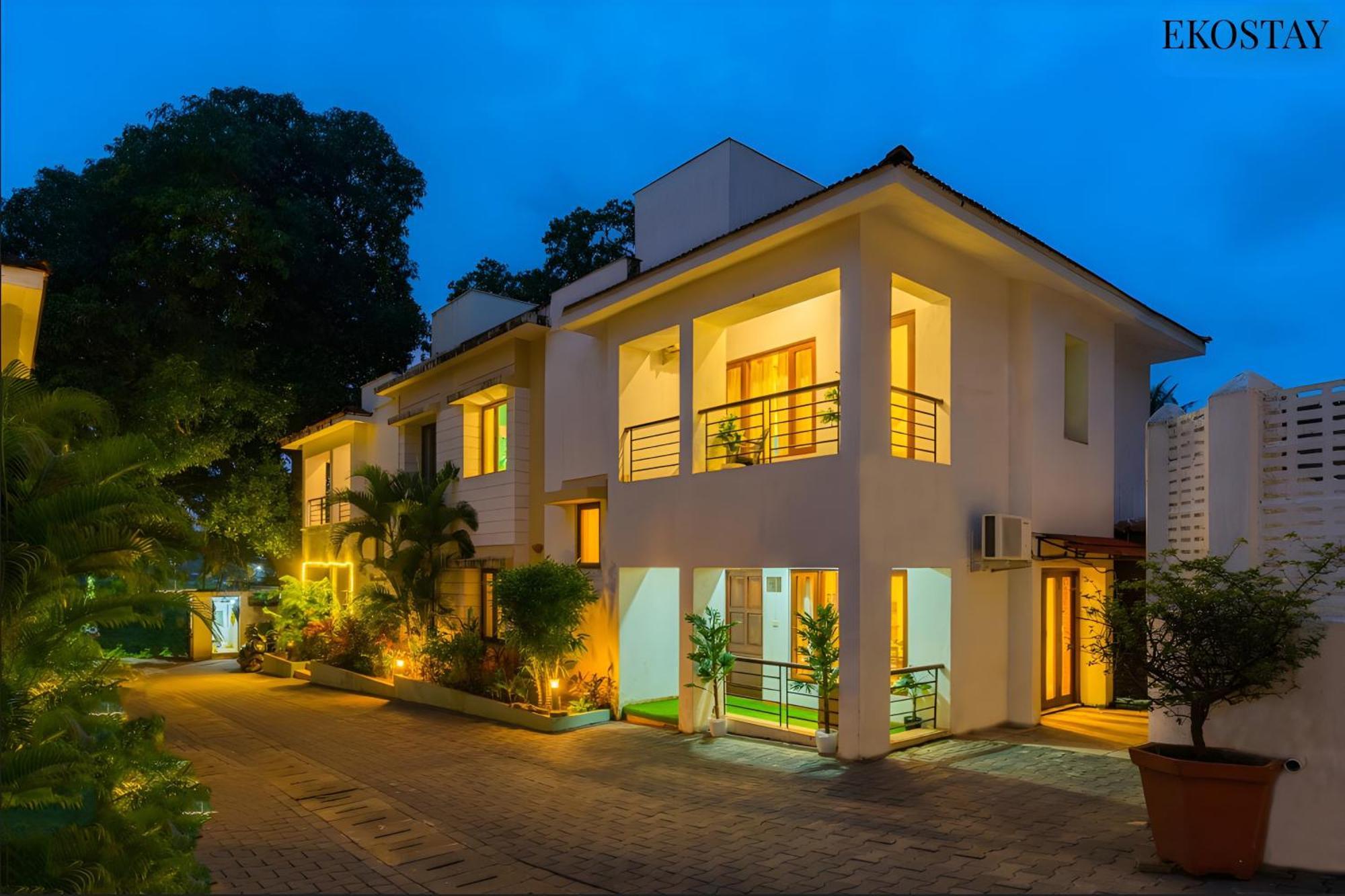 Eko Stay - Solace Villa I Charming Villa Close To Candolim Beach Eksteriør bilde