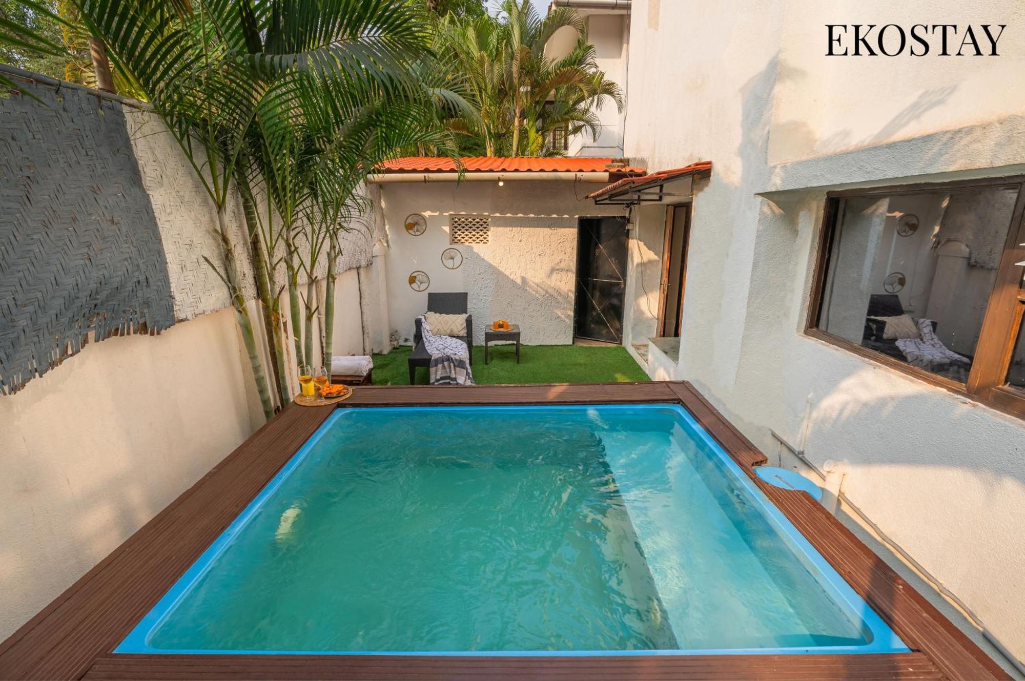 Eko Stay - Solace Villa I Charming Villa Close To Candolim Beach Eksteriør bilde