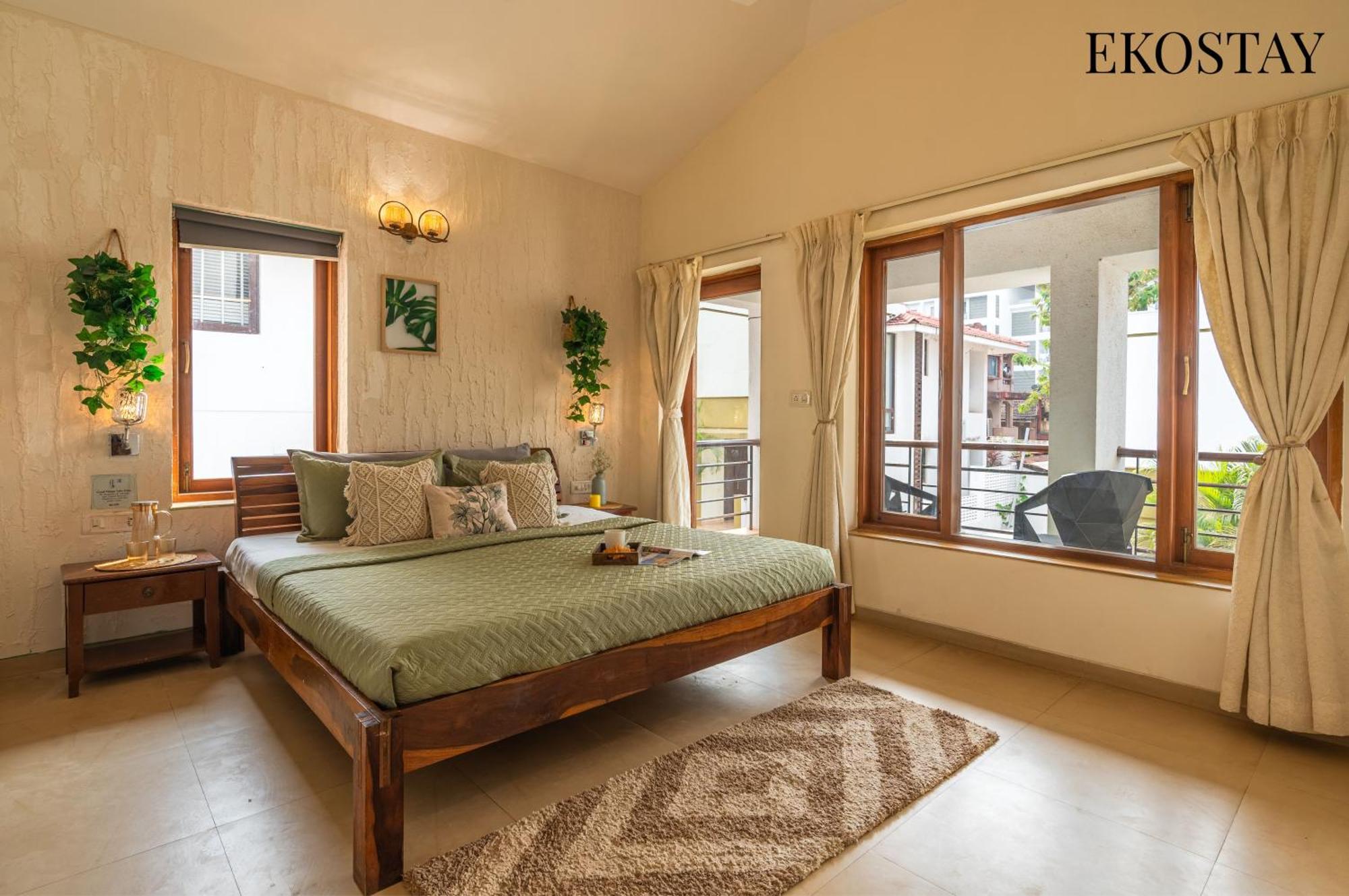 Eko Stay - Solace Villa I Charming Villa Close To Candolim Beach Eksteriør bilde